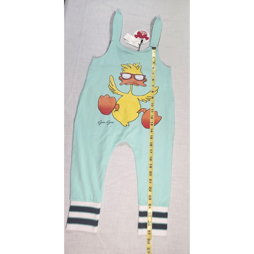GIU‎ GIU Unisex Children Overalls Duck One Piece Jumpsuit  ITALY Size 1-2